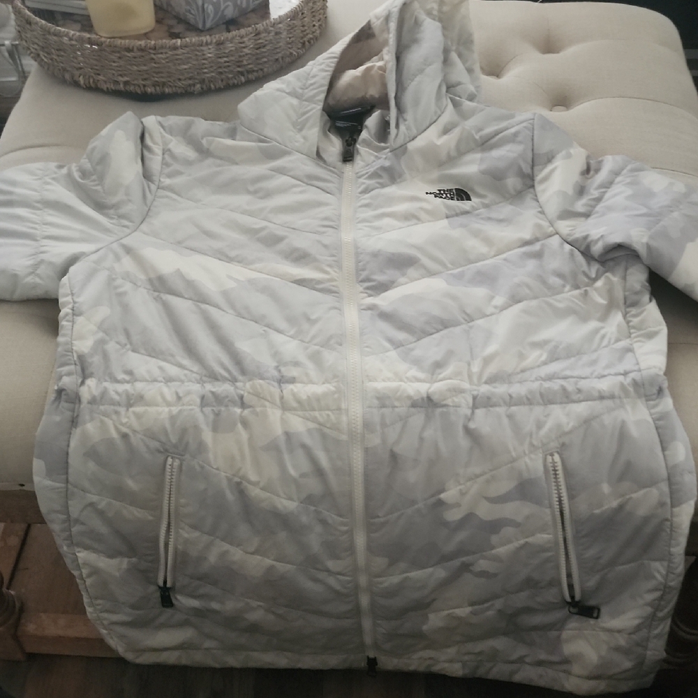 The North Face Camouflage Puffer Jacket